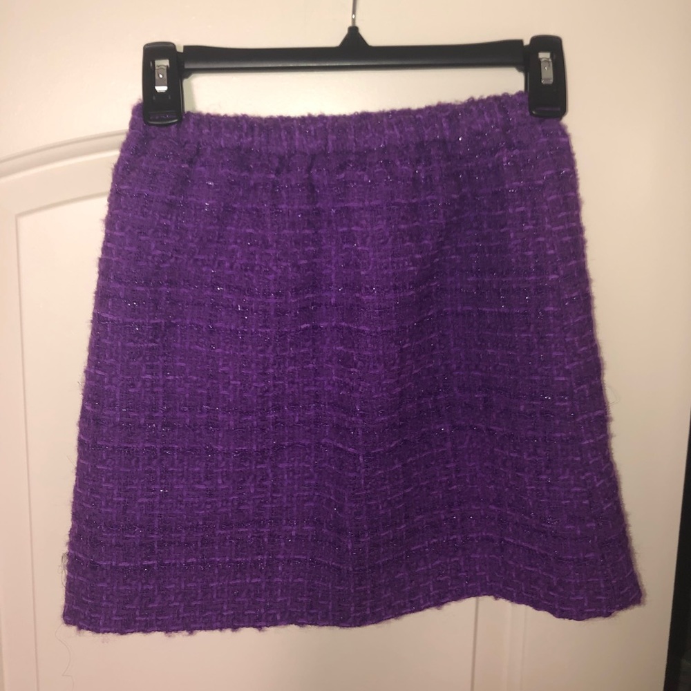 Purple skirt